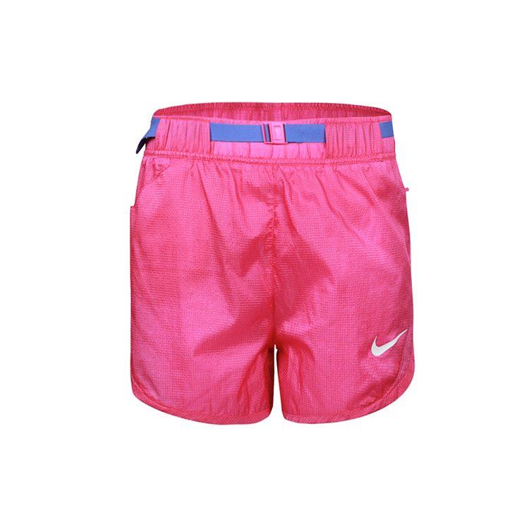 Nike Повседневные шорты женские Пламенный розовый Умеренный CJ2430-601