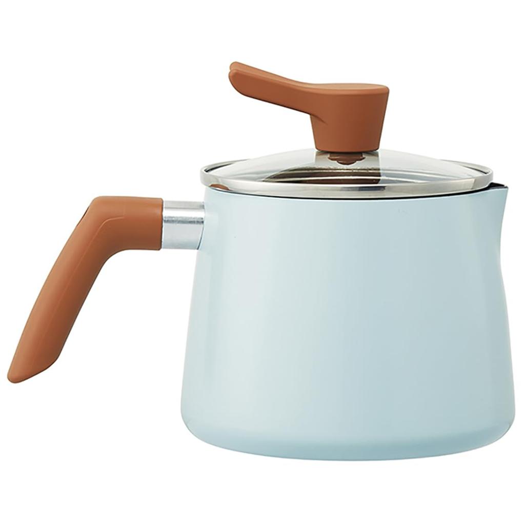 Skater Gas Rice Milk Deep Cinnamoroll and Sanrio Design Multi-Pot 1.9L Stovetop, 7-in-1 Function, Cooker, Pan, Fryer, Saucepan, ANMP2-A