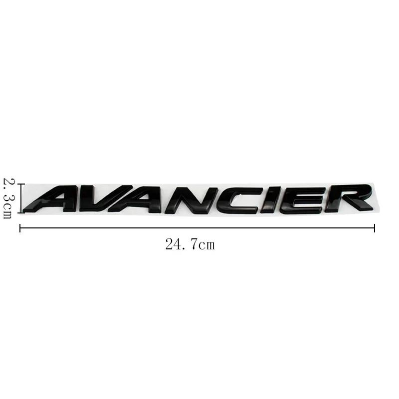 QLN2 Honda Avancier 3D Metal Car Sticker Side Fender Badge Styling Rear Trunk Emblem Decals 2015-2025 Exterior Accessories