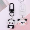 Прекрасный брелок с изображением панды, милая школьная сумка для девочек, кулон, подарок другу, черный и белый простой кулон для детей, подарки