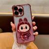 Чехол для мобильного телефона iPhone16PROMAX Четыре Угла Защита от Падения Rabub Гальванизированный Магнитный Держатель Apple 17 Защитный Чехол 14