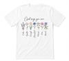 God Says You Are Calm Gentle Enough Cherished Jesus White T-shirt