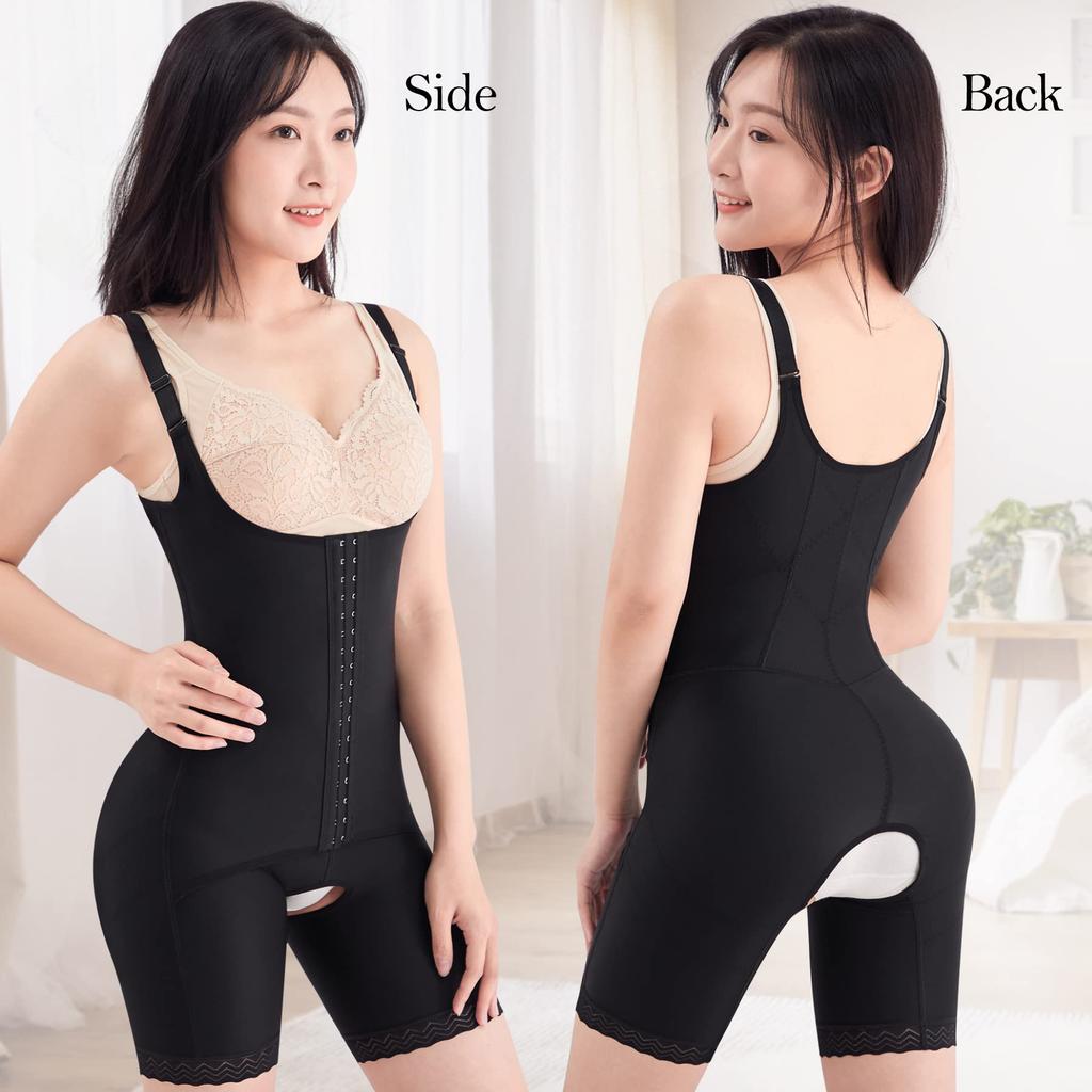 Корсет-утяжка для высокой коррекции живота, ягодиц, талии, майка компрессионная эластичная [CtriLady] Женщины, Талия, Пояс, Утягивающий, Подтягивающий, Слимминг,