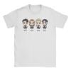 Унисекс LNGSHOT чиби – Оюль, Рюль, Уджин и Луи K-pop Футболка 100% Хлопок Топы Удивительная Футболка с Круглым Вырезом Футболка Большого Размера