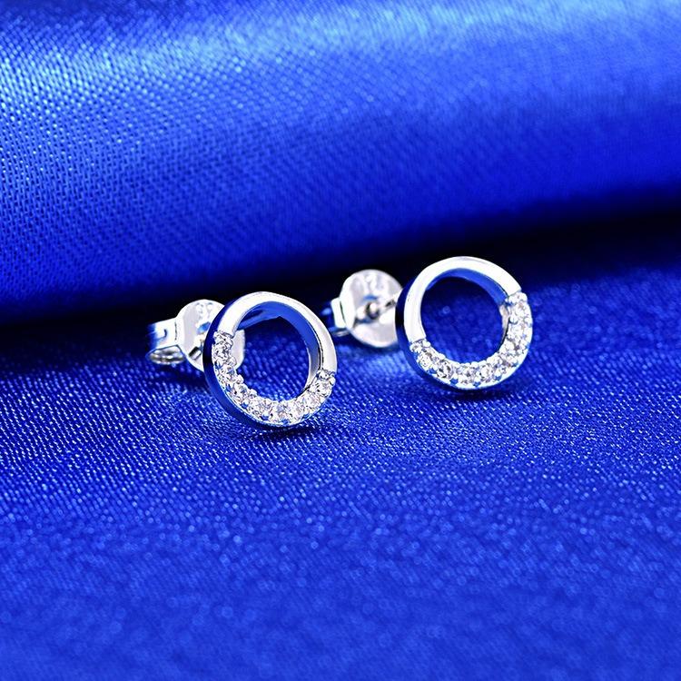 Серьги из циркония с бантиками и темпераментными длинными серьгами, персонализированные имитационные антиаллергенные круглые серьги для женщин