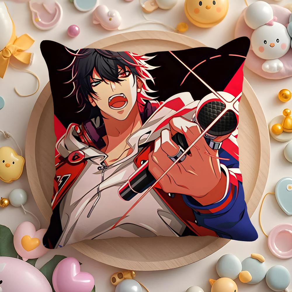 Чехол для подушки с принтом H-Hypnosis Mic, для дома и автомобиля, многоцелевой, двусторонний, мягкий и прочный, для повседневного использования