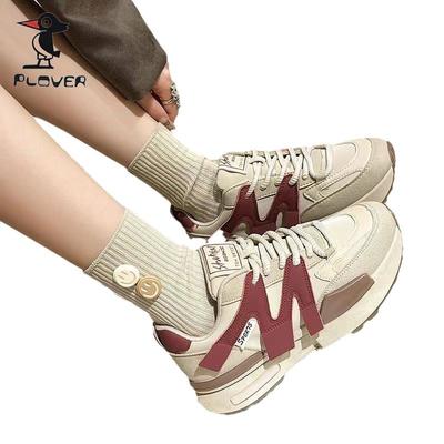 Женская платформа осень и зима новая универсальная ретро обувь легкая повседневная спортивная обувь