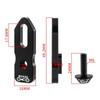 Aluminum Zinc Zinc Alloy V-caliper Extend Adapter Universal Bicycle Converter Bike Caliper Extend  Road Bike