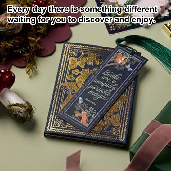 Stationery Advent Calendar Winter Woodland Christmas Countdown Calendar 24 Days Stationery Gifts Advent Calendar for Stationery Lovers