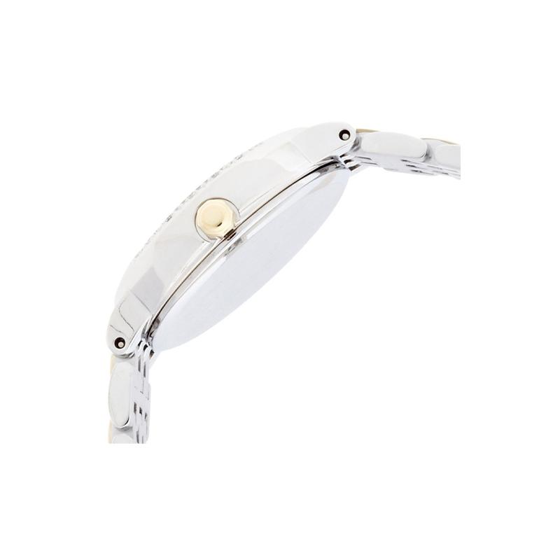 SEIKO xExceline 100 meters waterproof solar movement Steel Strap women's watch white dial SWCQ051