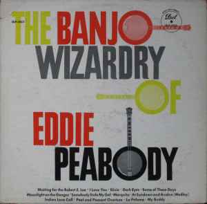 LP Пластинка EDDIE PEABODY - Магия банджо Эдди Пибоди DLP3023 Dot Records 1956 США Джаз Б/У