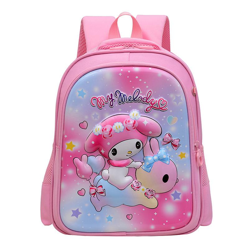 Lightweight And Cute Kindergarten Backpack For Girls Featuring Kuromi And Melody Designs For Ages 3 To 6