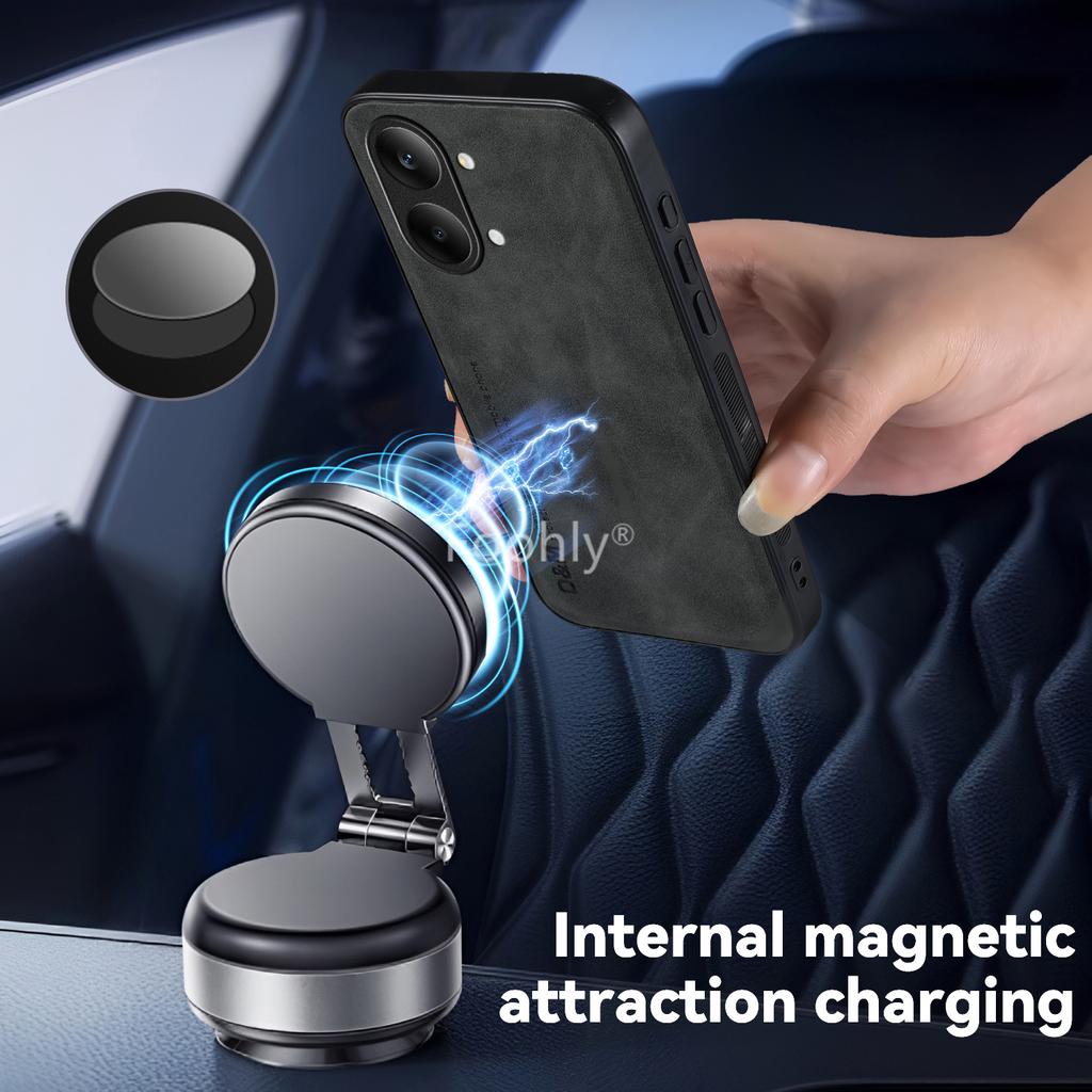 Магнитный чехол из нубука для Xiaomi Poco X8 Pro Max Защитная крышка Ударопрочная задняя панель Coque Capa Fundas