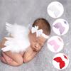 Angel Wings & Bow Headband Set for Baby Photography