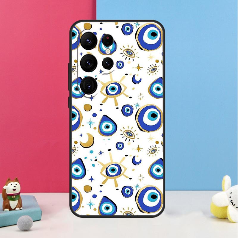 Чехол «Сглаз» для Samsung Galaxy S23 S24 Ultra S20 S21 FE Note 10 20 Ultra S8 S9 S10 S22 Plus