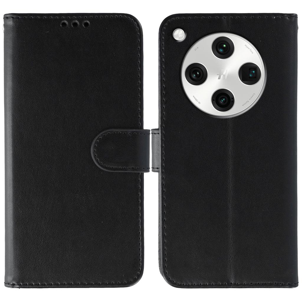 Для Oppo Find X8 Pro 5G Чехол из ПУ кожи Книжка-кошелек Чехол для телефона с ремешком