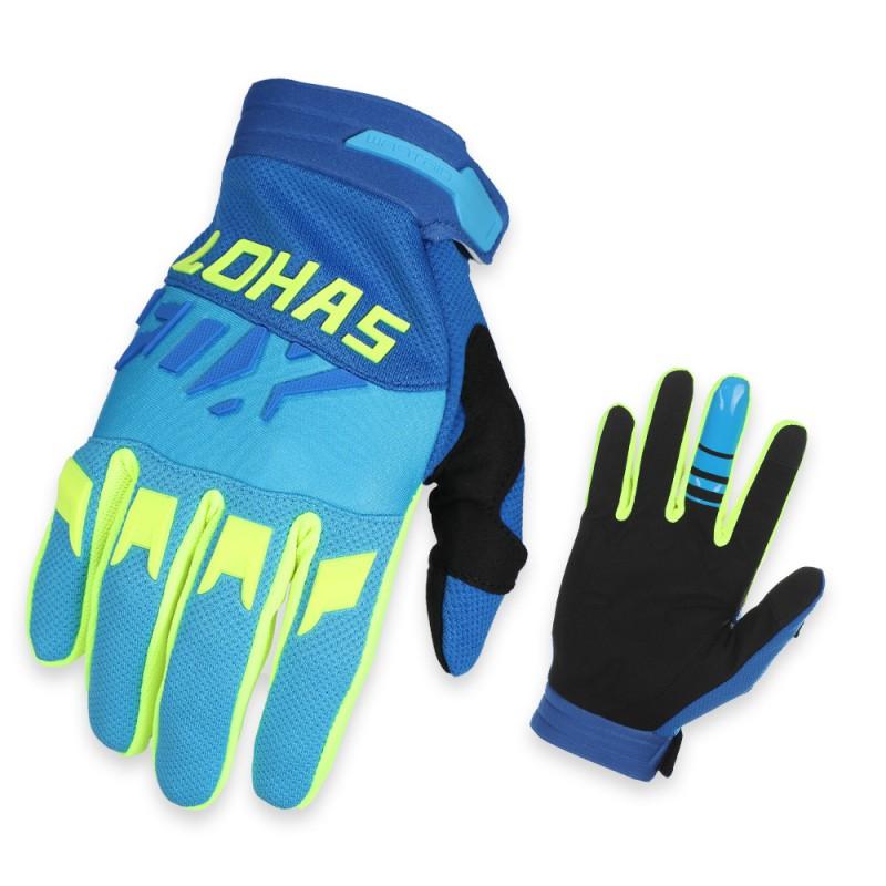 LOHASFOX Full Finger Mountain Bike Gloves Off-Road Cycling Durable Anti-Slip 6 Colors Available