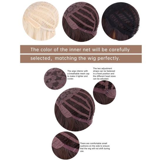 Женский длинный вьющийся парик, средняя часть, естественный вид, термостойкое высокотемпературное волокно, черные, красные, белые волнистые синтетические волосы