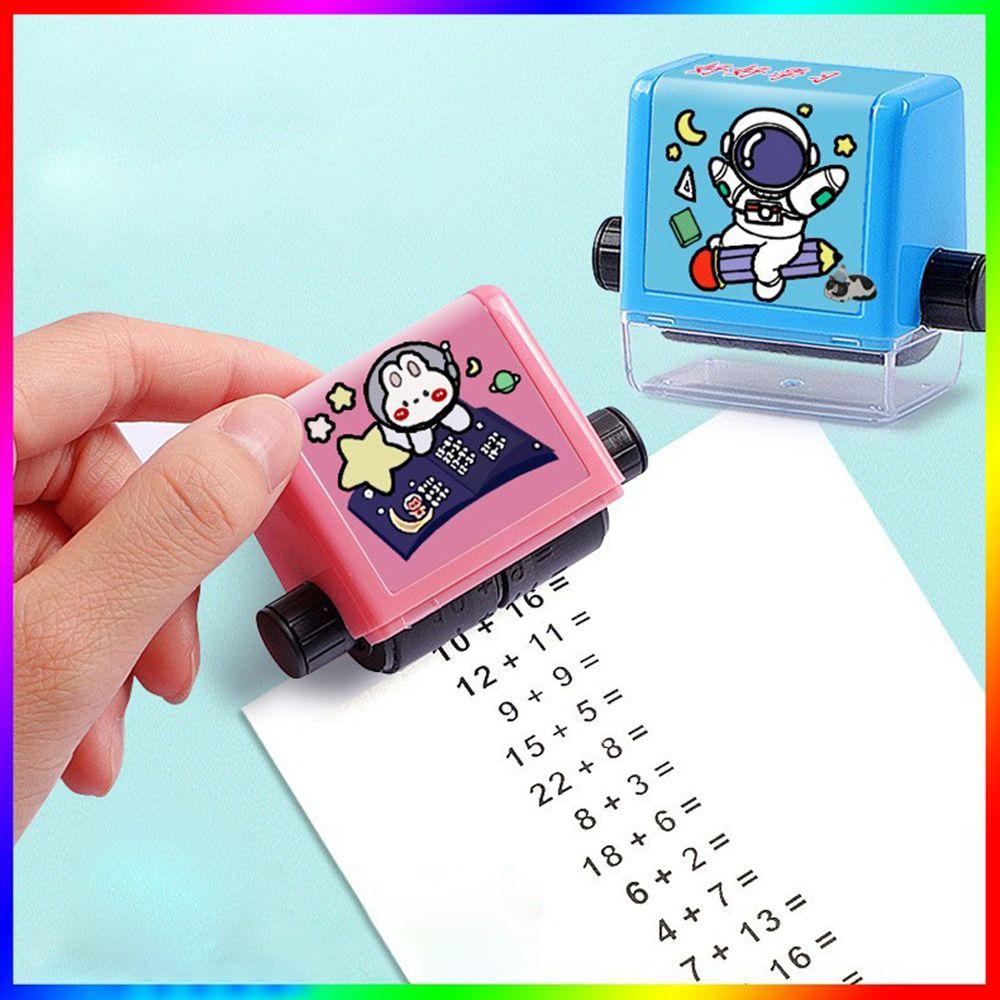 Addition And Subtraction Question Number Rolling Stamp Roller Stamp Within 100 Teaching Questions