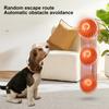Interactive Rolling Ball Dog Toy Motion-Activated Rechargeable Ball Toy Automatic Moving Bouncing Ball with Light for Cats Dogs