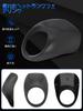 Фартук-обтекатель Chelhead Bikini Cowl 5,75" для фары, ветровое стекло, трубка для Harley-Davidson Sportster Dyna XL883 FXR FXD ABS Vivid Black XL883/1200 1200L