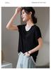 Splicing Fake Two Short-Sleeved T-Shirts for Women