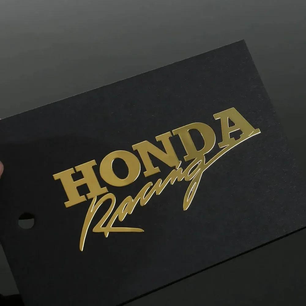 FPY1 Car Sticker Waterproof Modified Decorative for Honda Silver Gold Sticker Suitable for All Motorcycle Helmet Exhaust Pipe Decor