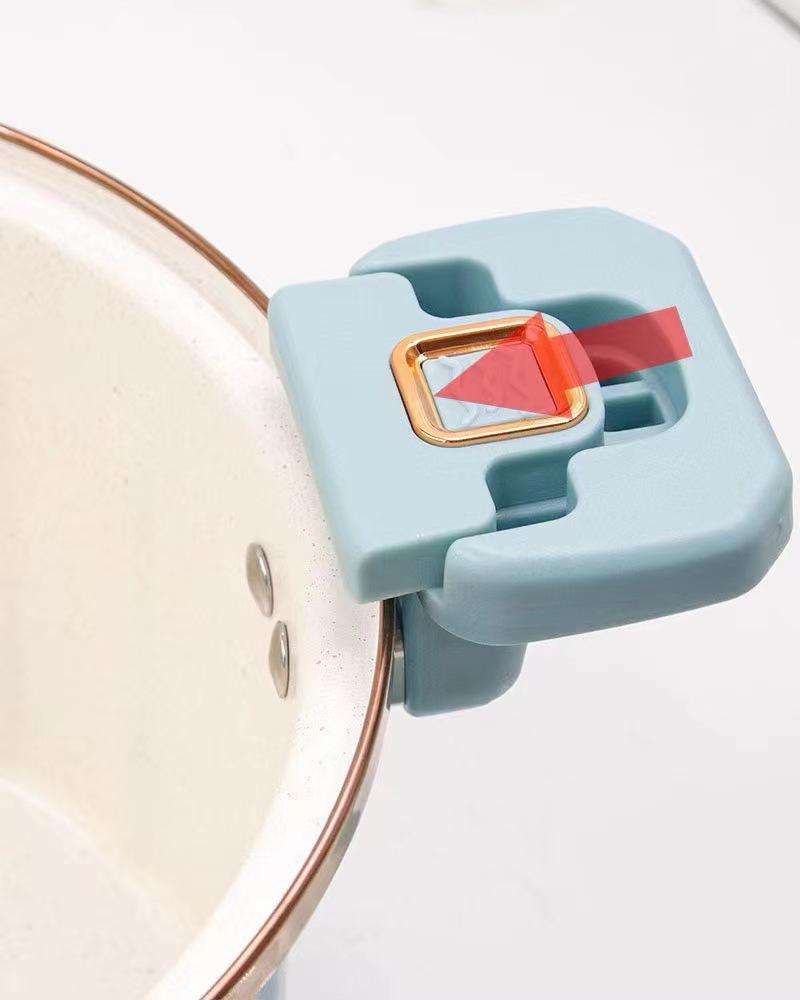 Супница с антипригарным эмалированным покрытием большого объема - Многофункциональная с двумя ручками для приготовления пищи при низком давлении