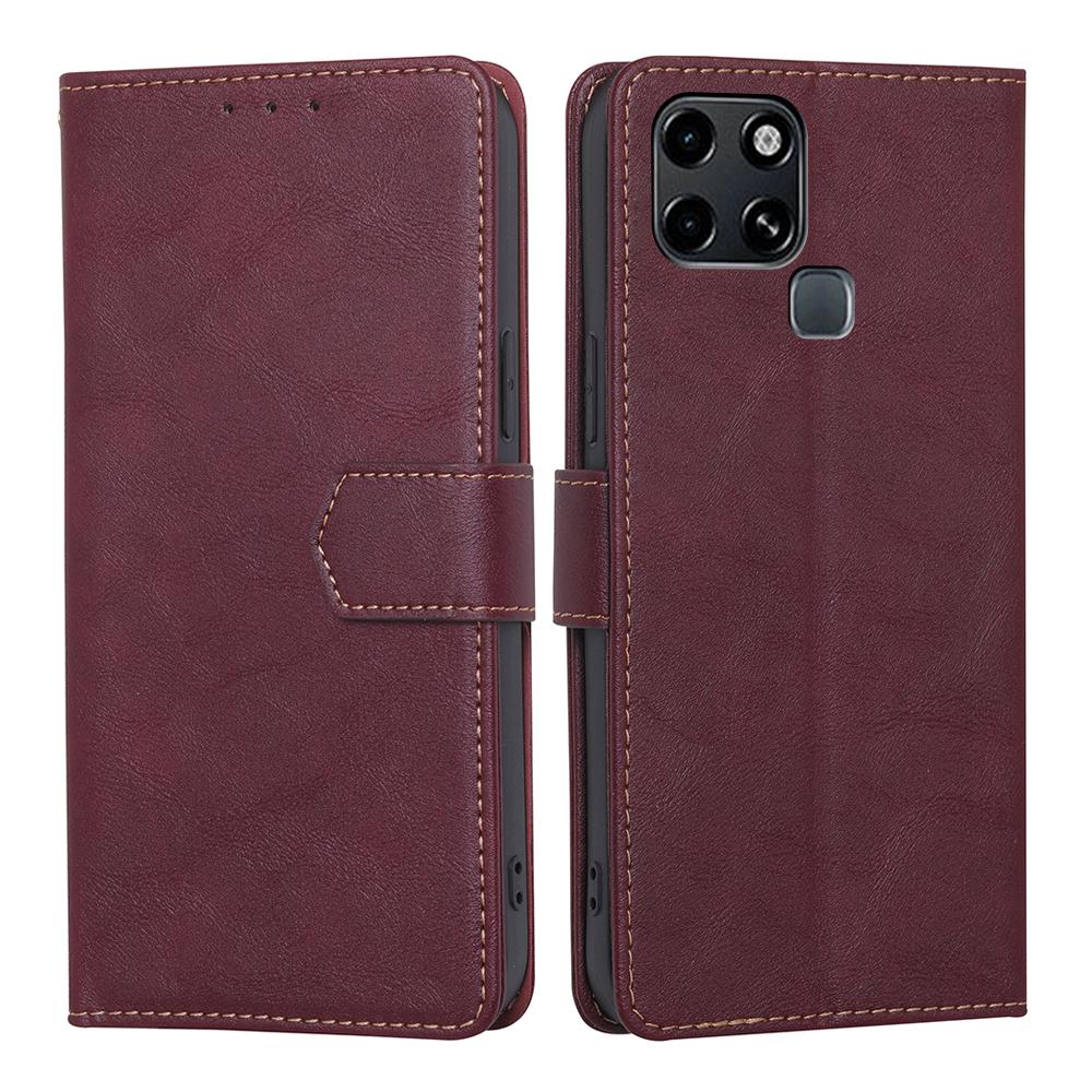 Чехол-кошелек с защитой от кражи RFID для Infinix Note 30 Hot 30i Itel Vision 1 Pro Tecno Spark 10 Pro ZTE, чехол из искусственной кожи, слот для карты, бампер для телефона