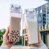 Straw for Sports Square with Brush Kitchen Supplies Drinkware Milk Carton Juice Box Water Bottle