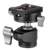Leofoto Aluminum Mini Tripod with Ball Authorized Dealer MT-03+LH-25R Head, Arca-Swiss Compatible,