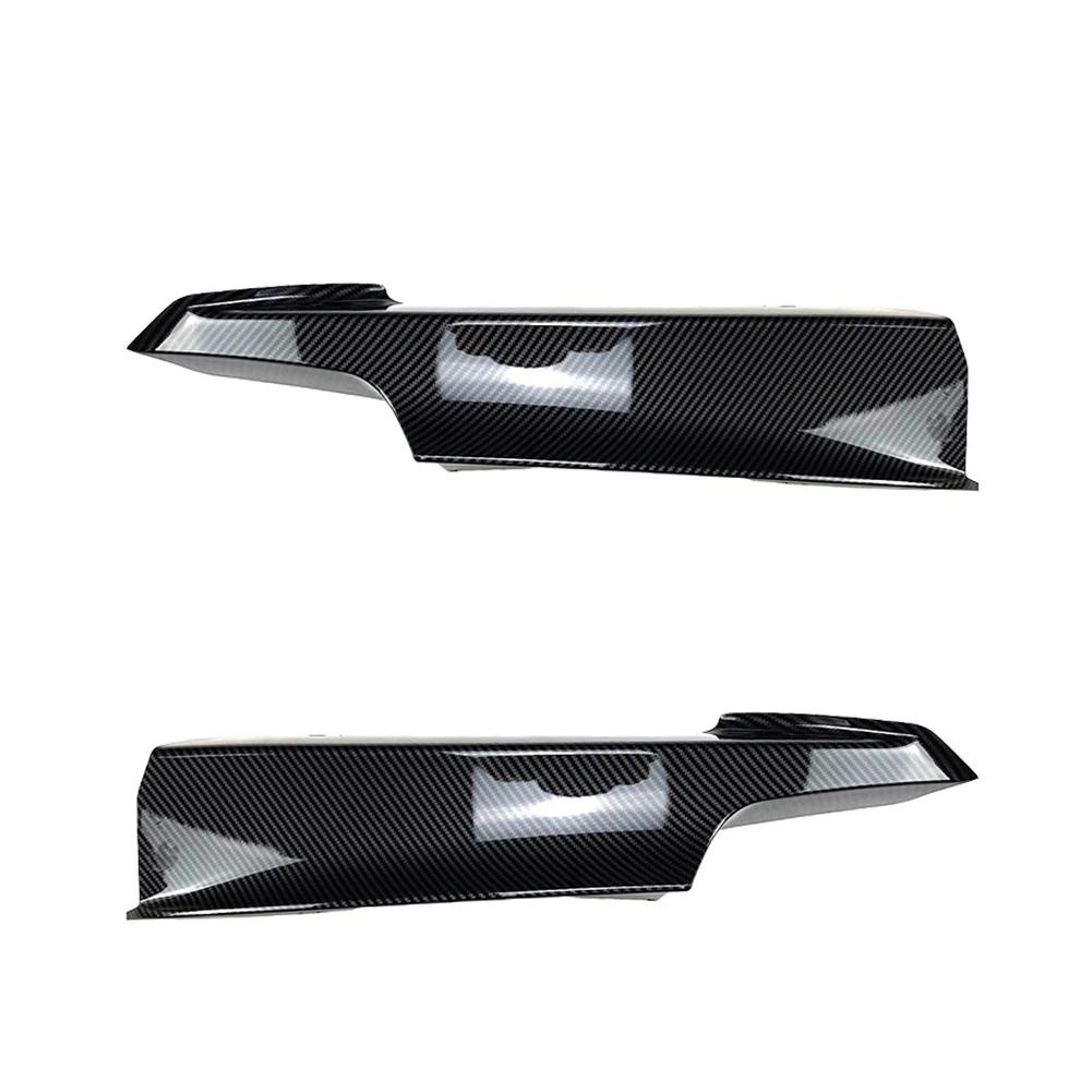 Для BMW F30 F31 M Sport 2012-2019 передний бампер губа сплиттер Canards спойлер 1 пара автомобильных противотуманных фар рамка для бровей крышка решетка