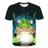 Футболка Dragon Ball Аниме Футболки Детские Футболки Мультяшные Футболки с Goku Мужская Одежда Детские Топы Взрослый Летние Мягкие Короткий Рукав