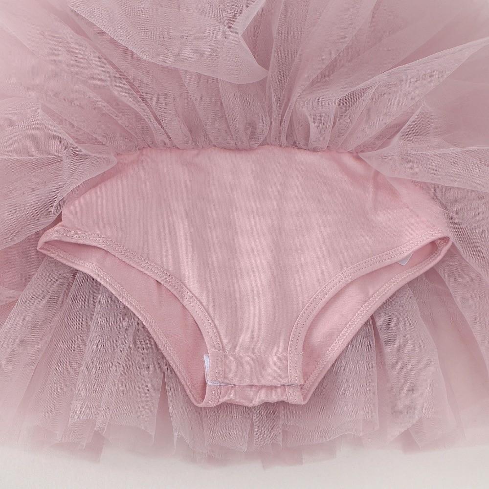 Cross Strap Kids Ballet Skirts Fluffy Ballet Performance Clothes Ballerina Fairy Dress  Examination