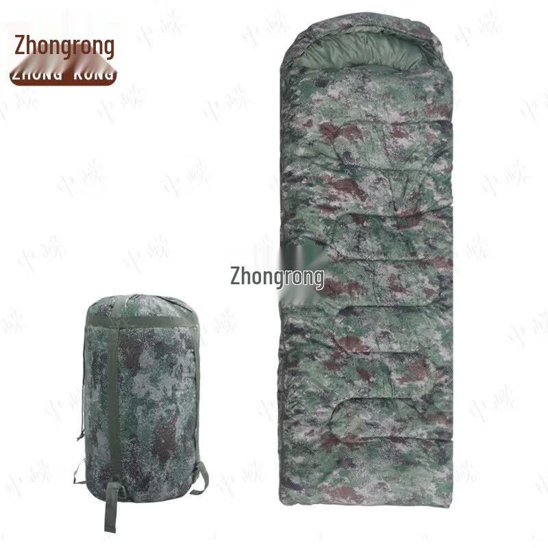 Хлопковый спальный мешок Zhongrong Камуфляж Осень Зима