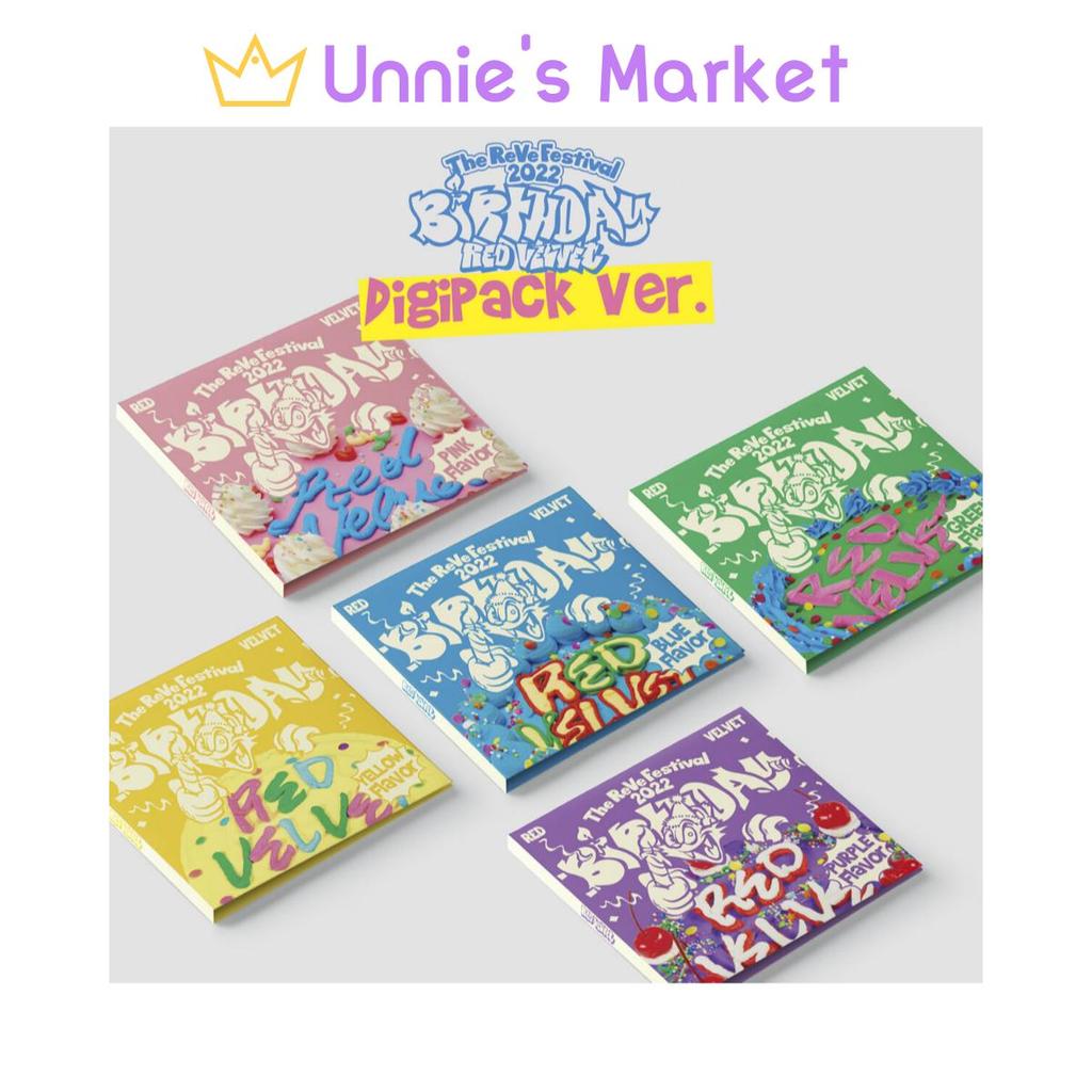 Red Velvet Фестиваль ReVe 2022 — Birthday Digipack Ver. (случайный)
