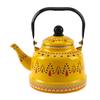 Эмалированный чайник-колокол Shangqi с ручкой из стали