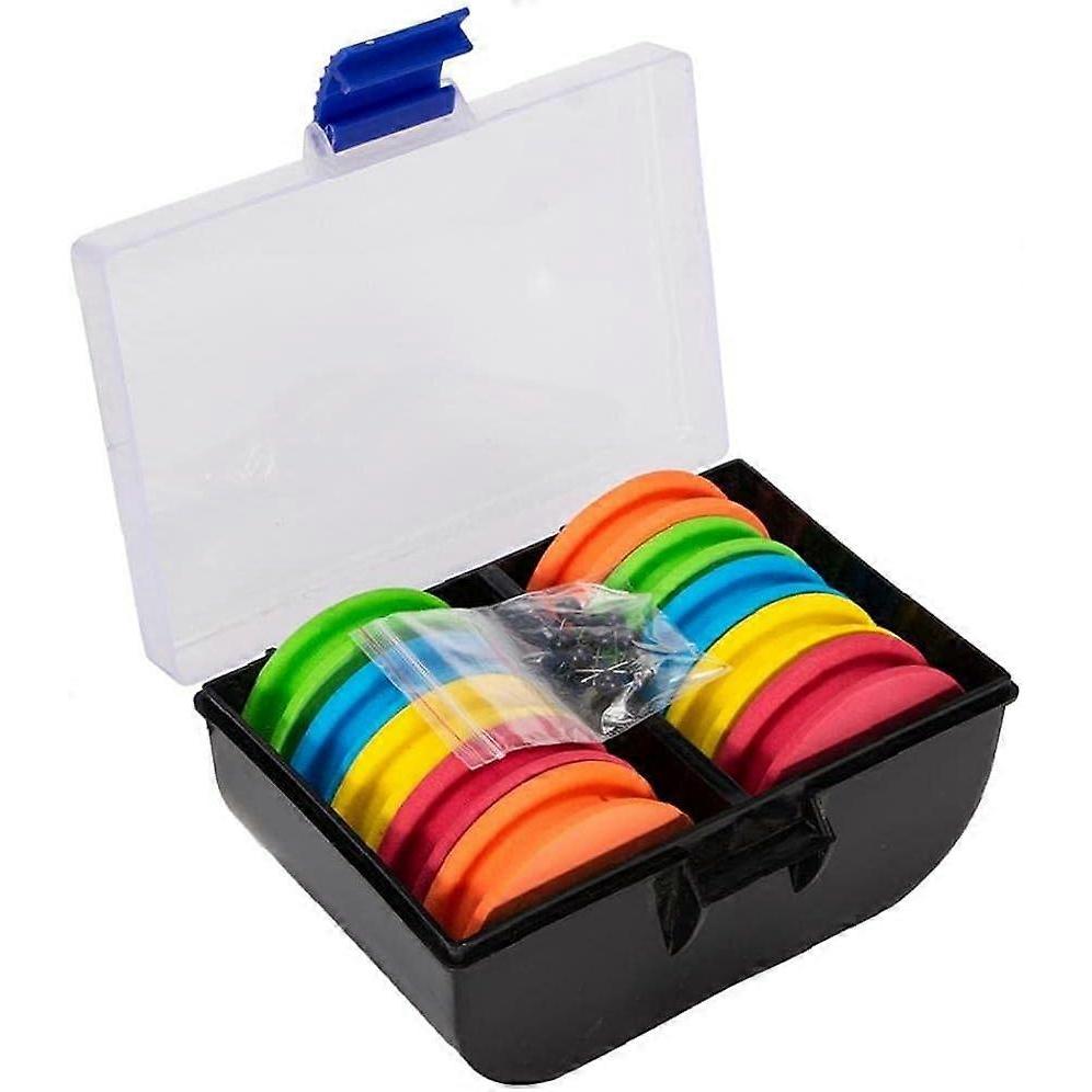 Rig Winders Fishing Winding Board Rig Winder Case Line Accessories for Sea Fishing Match 10PCS Fishing Tool Accessories (colourful) (10pcs)