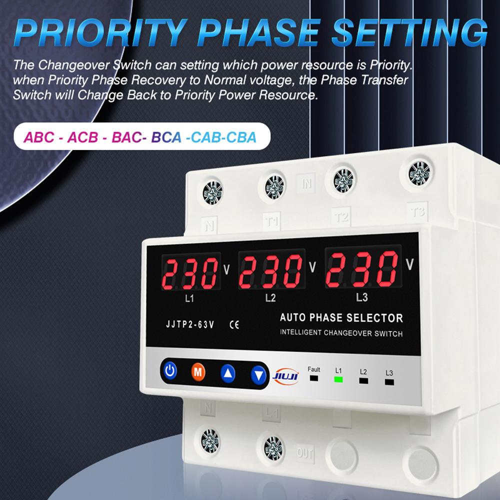 Многофункциональный 3P преобразователь напряжения на базе микроконтроллера, измеритель напряжения с цифровым дисплеем, регулируемый