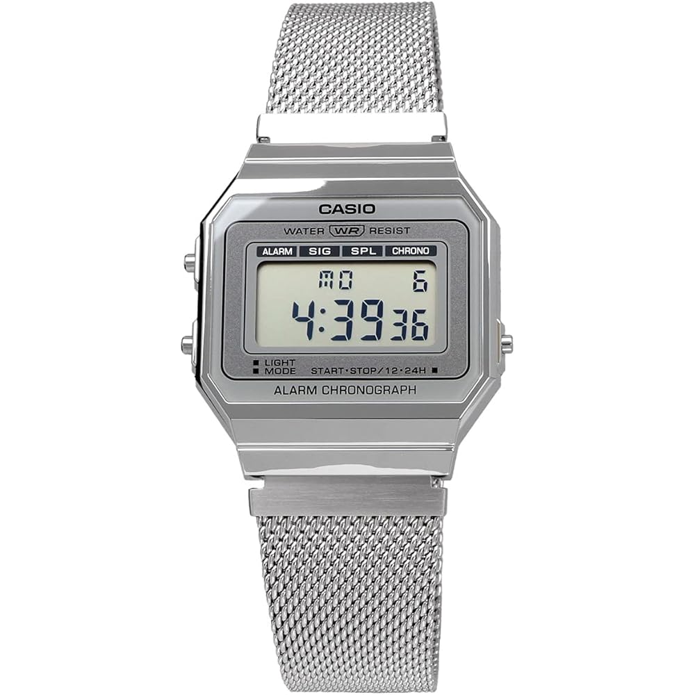 Casio Standard A700WM-7A Цифровые часы Унисекс Детские Легкие Водонепроницаемые