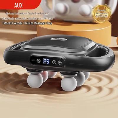 AUX Шестиголовочный Профессиональный Массажный Пистолет для Фасций Штекер CN (адаптер в комплекте)