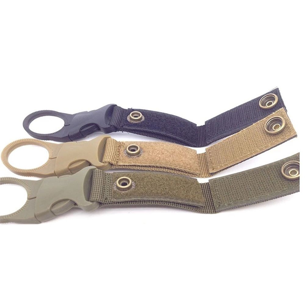 Nylon Webbing Hang Buckle Holder Carabiners Keychain Water Bottle Clip Carabiner Lock Belt Clips