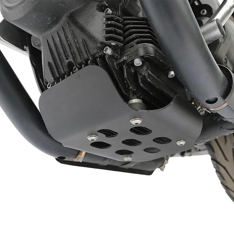 Motorcycle Engine Bottom Cover Bumper Guard Skid Plate For Moto Guzzi V7 850 Stone V7 850 Special