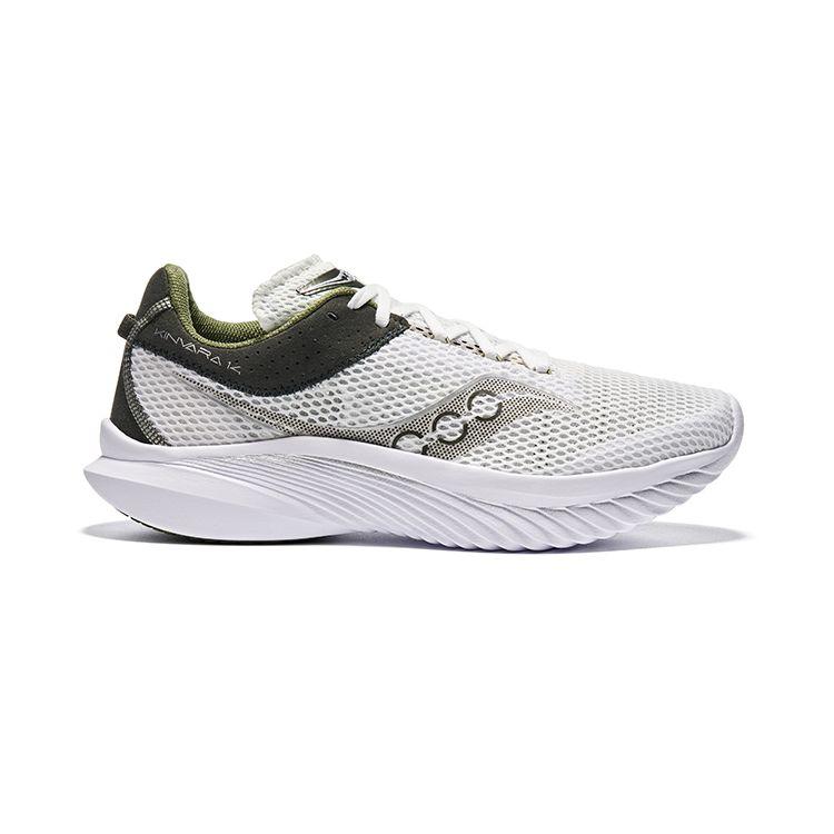 SAUCONY Kinvara 14 Легкие Удобные Амортизирующие Низкие Кроссовки для Бега Мужские кроссовки Белый Зеленый S20823-34