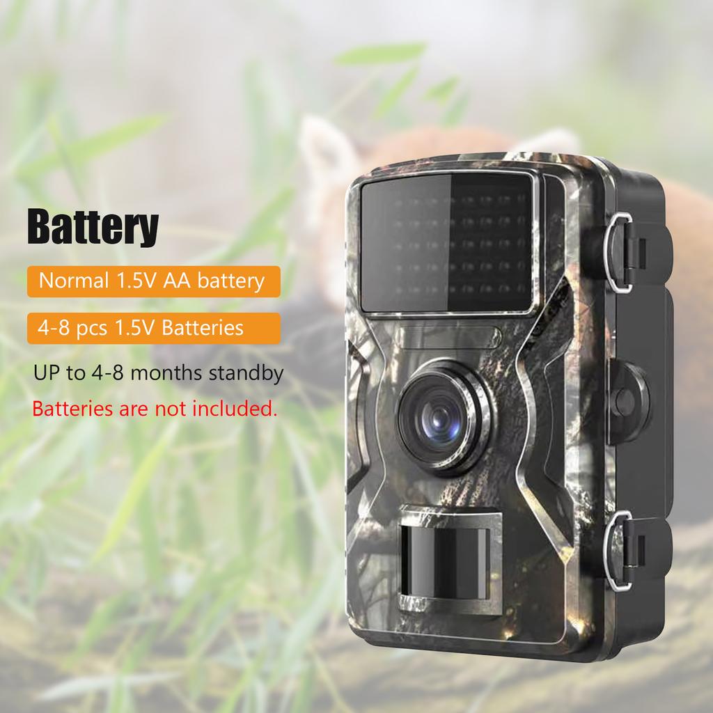 1080P Trail Game Hunting Camera With IR Night Vision, Motion Detection, IP66 Waterproof, 0.6S