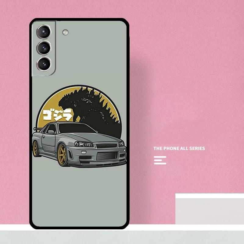 Чехол для телефона JDM Cars для Samsung Galaxy S26 S25 S24 S20 S21 S22 S23 Ultra S10 Plus S25 FE Cover Coque