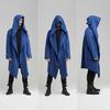 Men's Hooded Cardigan Trench Coat Streetwear Hooded Windbreaker Autumn Winter Jackets Men