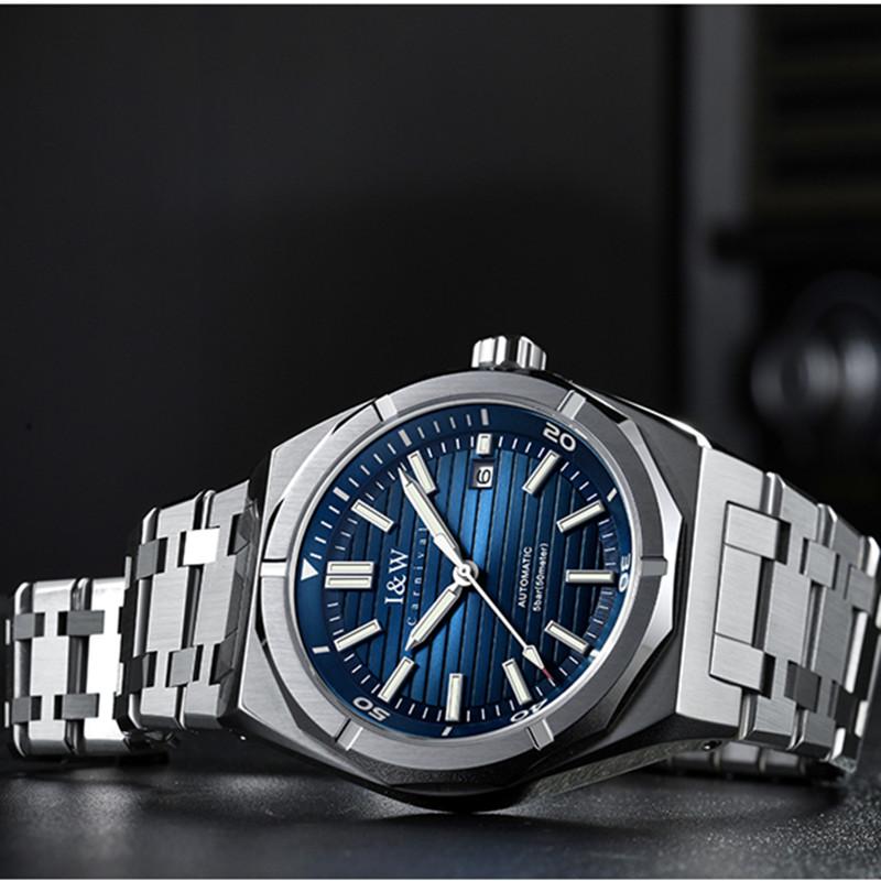 Montre Homme CARNIVAL Mechanical Dress Watches for Man Brands Luxury Sapphire Automatic Wristwatches Men's Waterproof Reloj