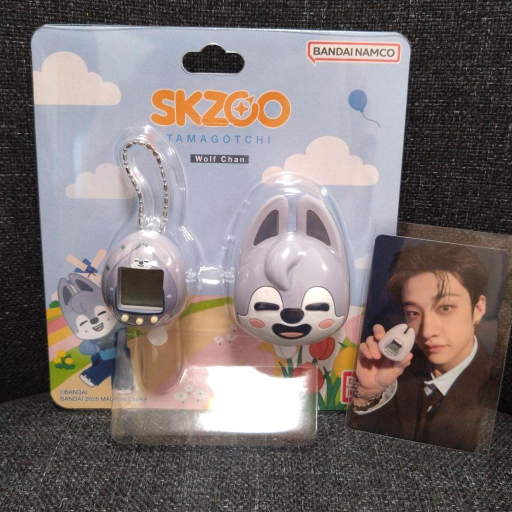 [Б/У] SKZOO 10см ПЛЮШЕВЫЙ НАРЯД Тамагочи Вольфчан