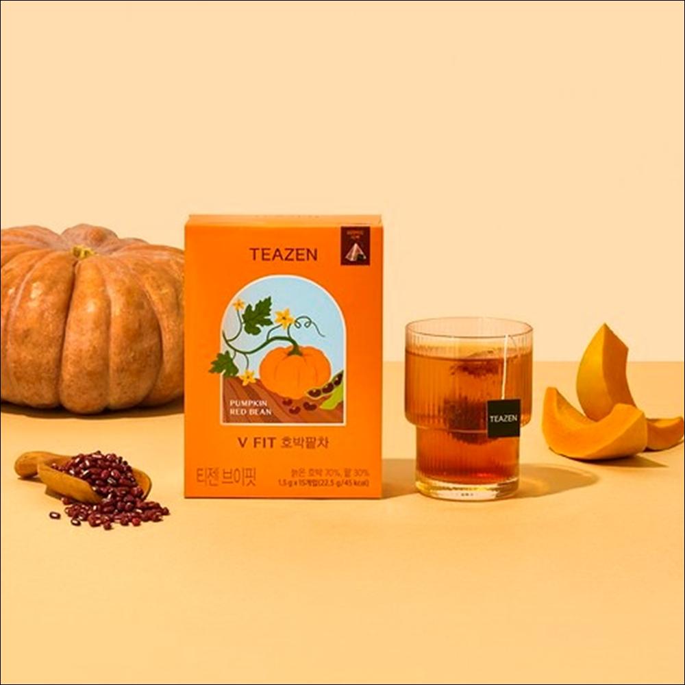 Teazen V FIT Тыквенный чай с красной фасолью (1,5 г x 15 шт.)